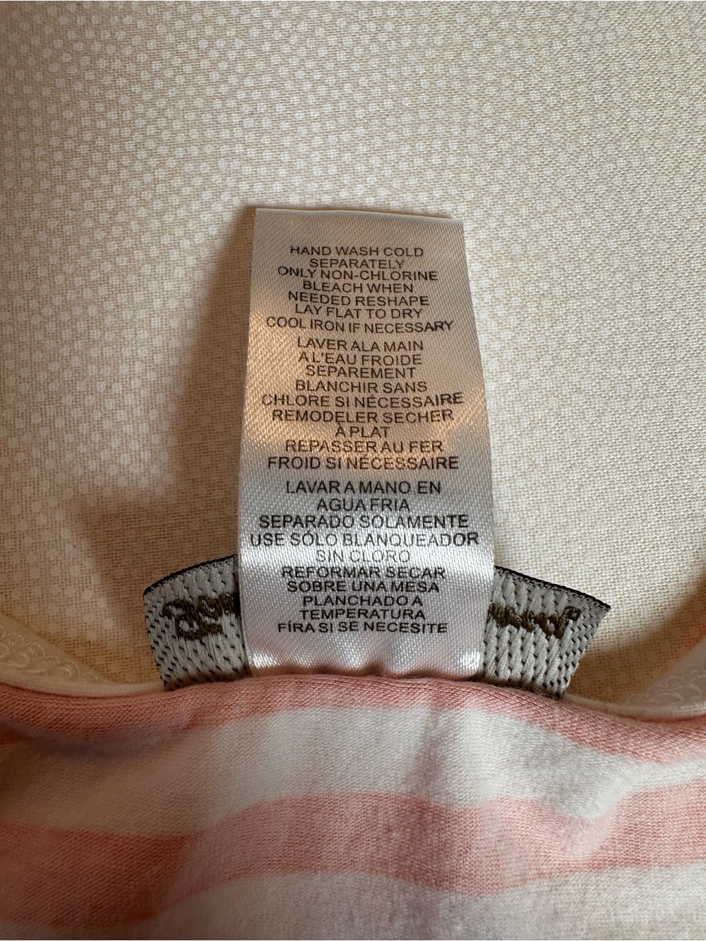 Tommy Bahama Orange & White Striped Tank Coverup - Picture 6 of 6